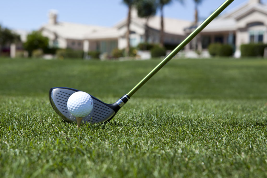 Golfing