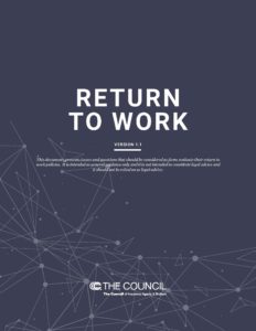 return to work cover