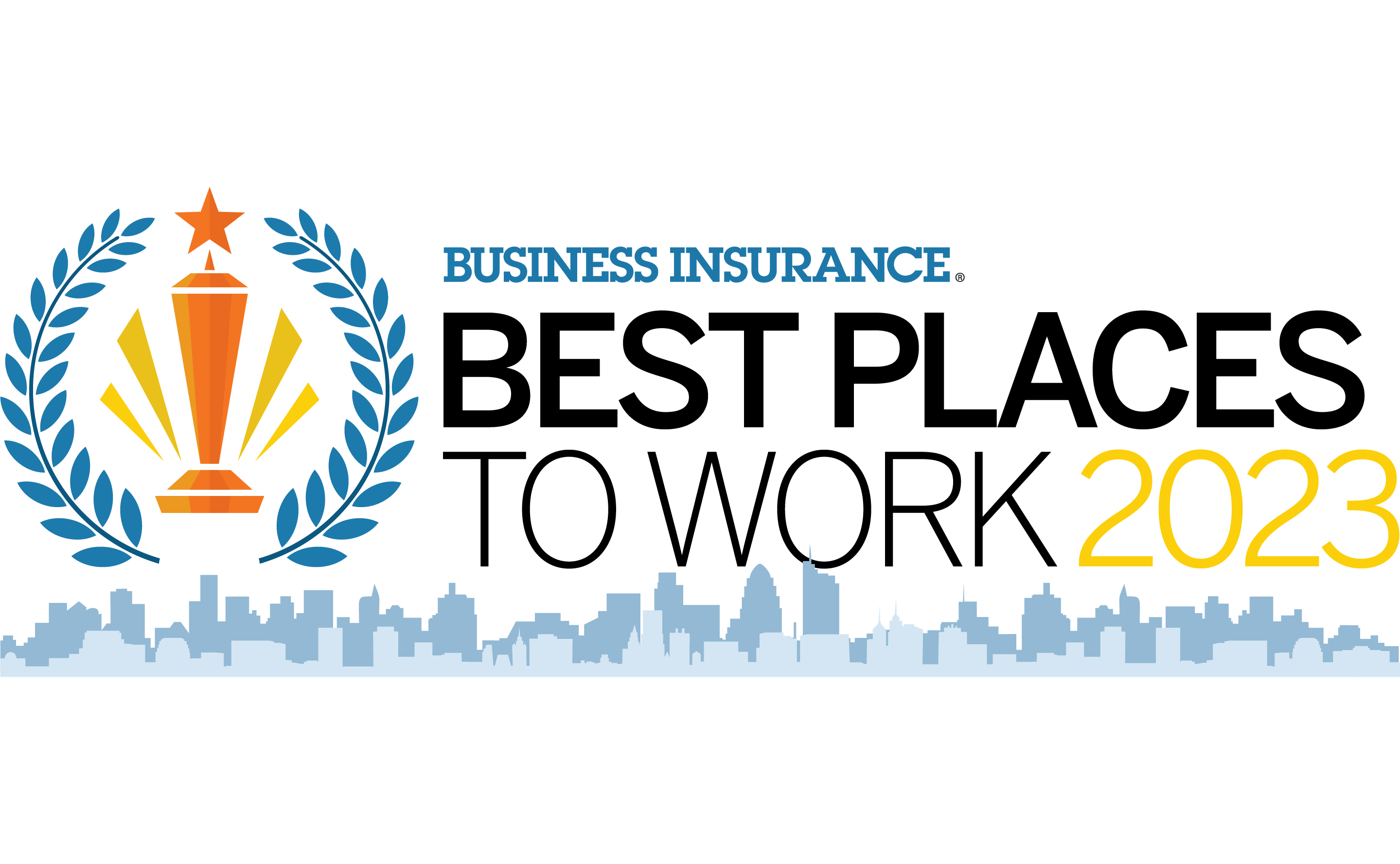 Business Insurance Best Places to Work 2023 award
